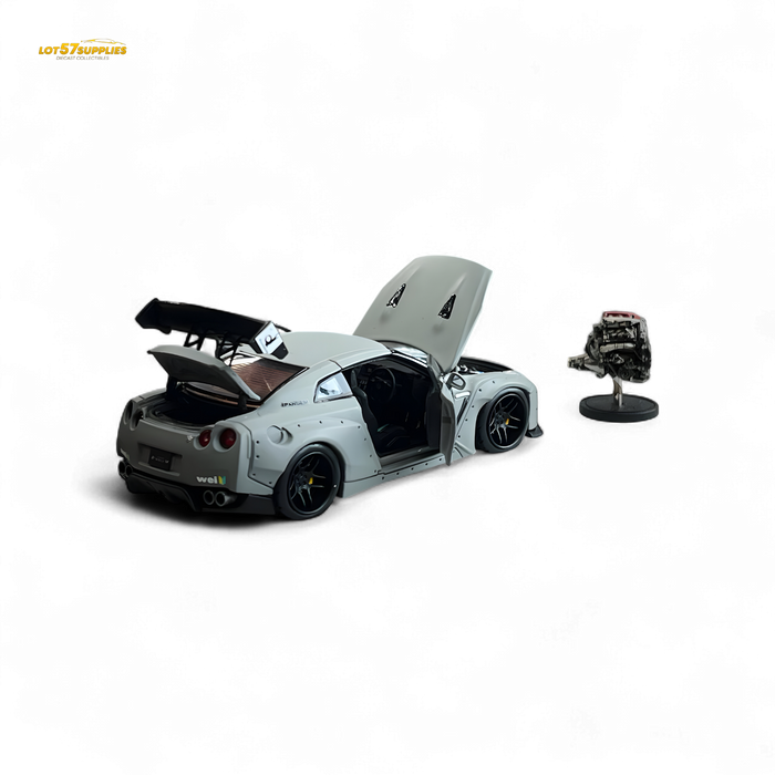 PGM Rocket Bunny R35 Combat Grey Luxury Version 1:64 - for just $109.99! 