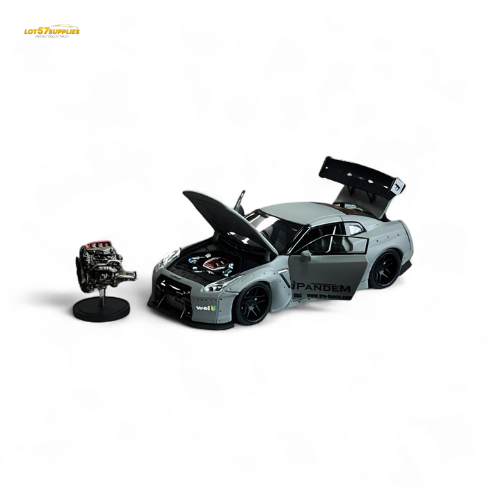 PGM Rocket Bunny R35 Combat Grey Luxury Version 1:64 - for just $109.99! 