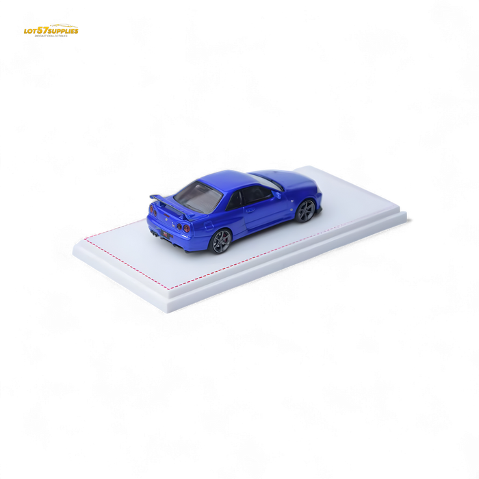 Focal Horizon Skyline GT-R R34 V-SPEC-II Bayside Blue 1:64 - for just $37.99! 
