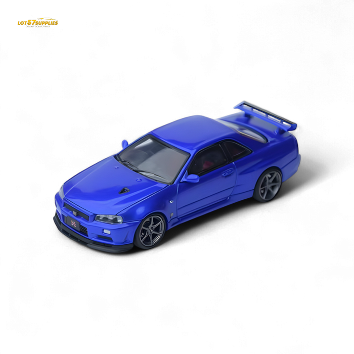 Focal Horizon Skyline GT-R R34 V-SPEC-II Bayside Blue 1:64 - for just $37.99! 