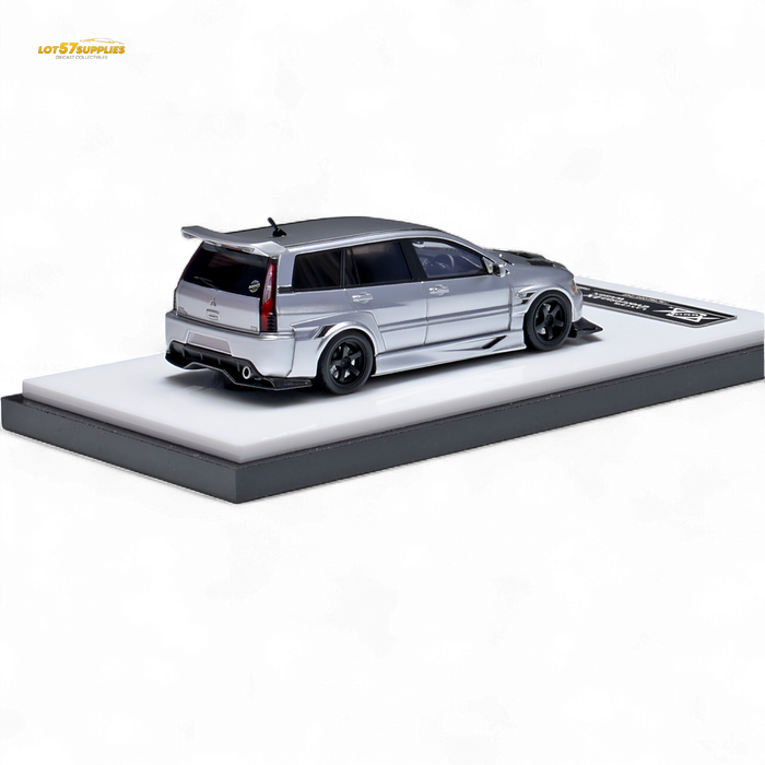 404ERROR Mitsubishi Lancer EVO 9 Wagon Glossy Silver 1:64 - for just $89.99! 