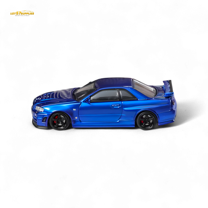 Fuji Skyline R34 GT-R Nismo Z-Tune - Bayside Blue 1:64 - for just $34.99! 