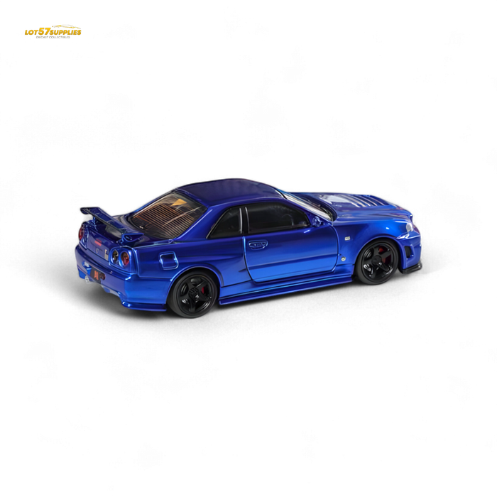 Fuji Skyline R34 GT-R Nismo Z-Tune - Bayside Blue 1:64 - for just $34.99! 