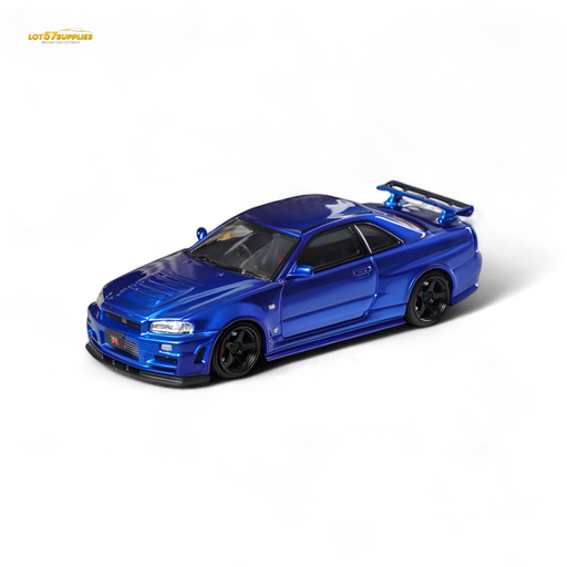 Fuji Skyline R34 GT-R Nismo Z-Tune - Bayside Blue 1:64 - for just $34.99! 