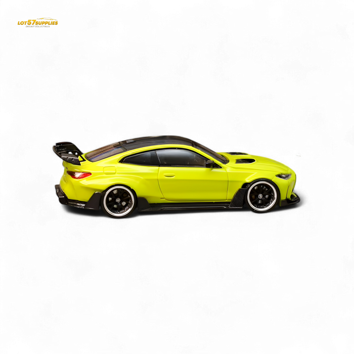 SW BMW G82 M4 Wide-Body Modified - Sao Paulo Yellow 1:64 - for just $34.99! 