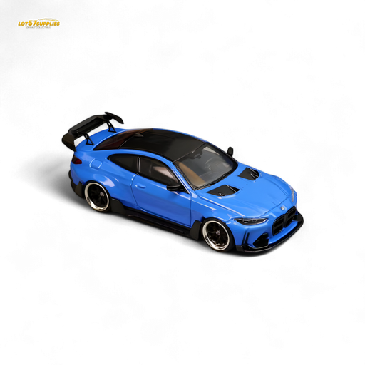 SW BMW G82 M4 Wide-Body Modified Portimao Blue 1:64 - for just $34.99! 