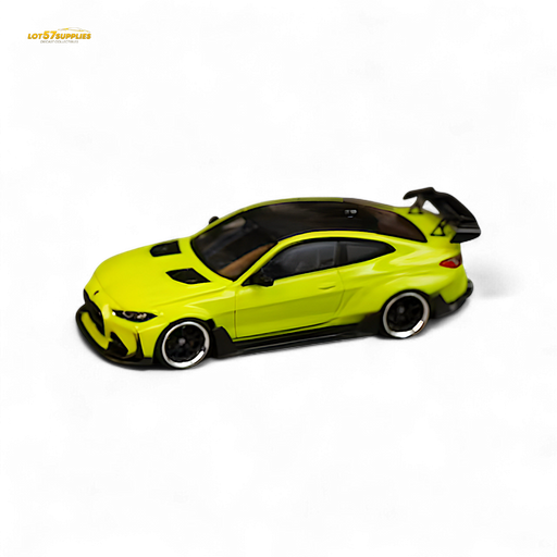 SW BMW G82 M4 Wide-Body Modified - Sao Paulo Yellow 1:64 - for just $34.99! 