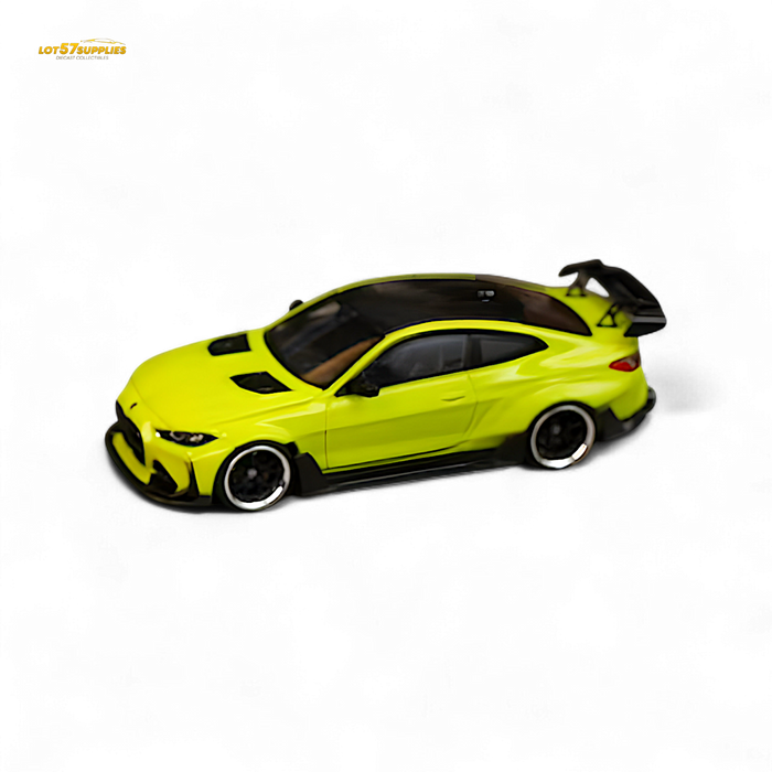 SW BMW G82 M4 Wide-Body Modified - Sao Paulo Yellow 1:64 - for just $34.99! 