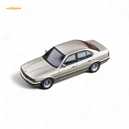 DCM BMW E34 5-Series Sedan Cashmere Beagle Gold 1:64 - for just $29.99! 