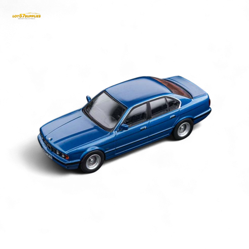 DCM BMW E34 5-Series Sedan Avis Metallic Blue 1:64 - for just $29.99! 