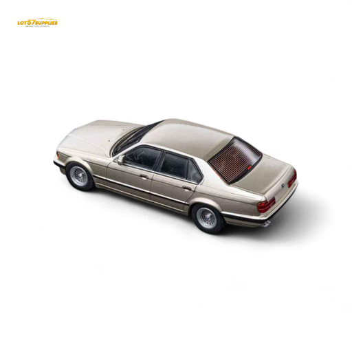 DCM BMW E32 7-Series Sedan Cashmere Beagle Gold 1:64 - for just $29.99! 