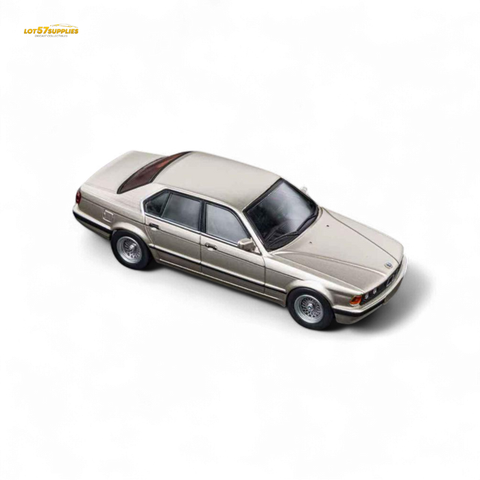 DCM BMW E32 7-Series Sedan Cashmere Beagle Gold 1:64 - for just $29.99! 