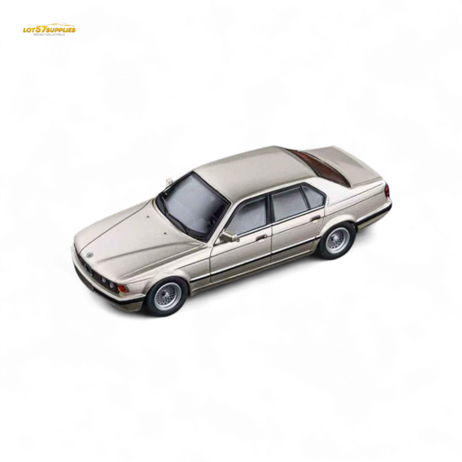 DCM BMW E32 7-Series Sedan Cashmere Beagle Gold 1:64 - for just $29.99! 