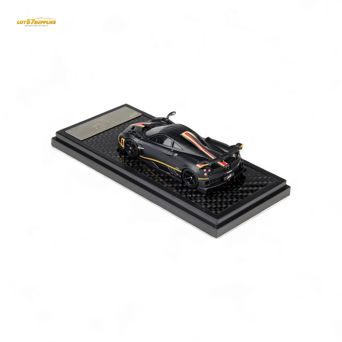 LCD Pagani Imola Matte Black Carbon 1:64 - for just $39.99! 