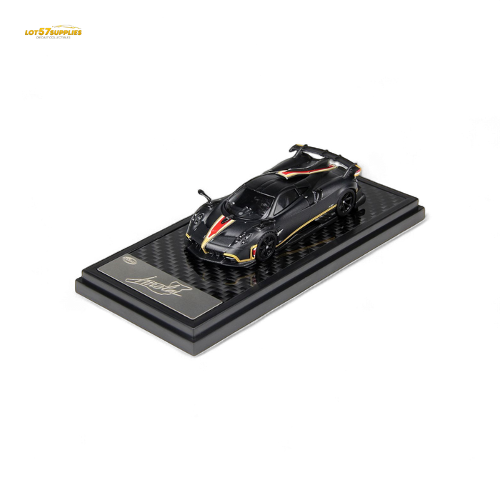 LCD Pagani Imola Matte Black Carbon 1:64 - for just $39.99! 