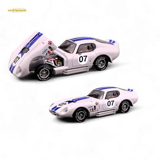 Fine Works64 Shelby Daytona White with Blue Stripes 1:64 - for just $36.99! 