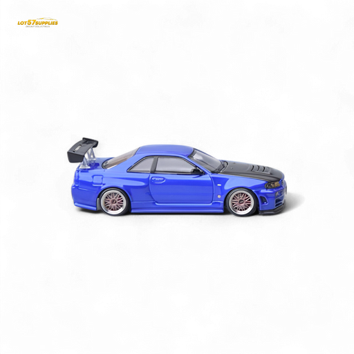 Focal Horizon Skyline GT-R R34 Bayside Blue 1:64 - for just $38.99! 