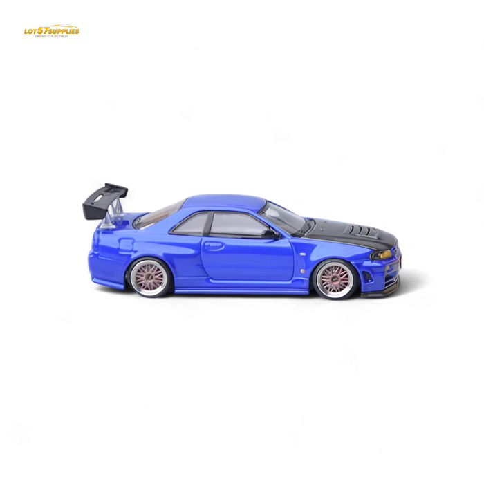 Focal Horizon Skyline GT-R R34 Bayside Blue 1:64 - for just $38.99! 