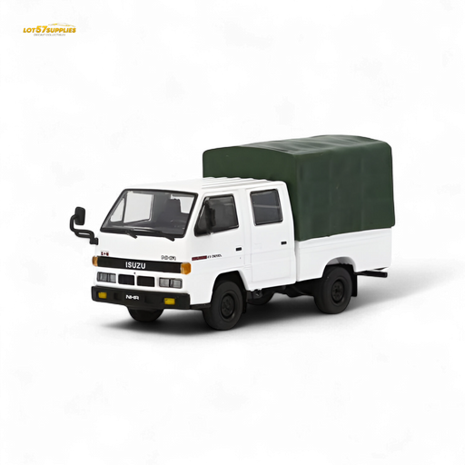 Model 1 Isuzu Covered Truck White 1:64 - for just $24.99! 