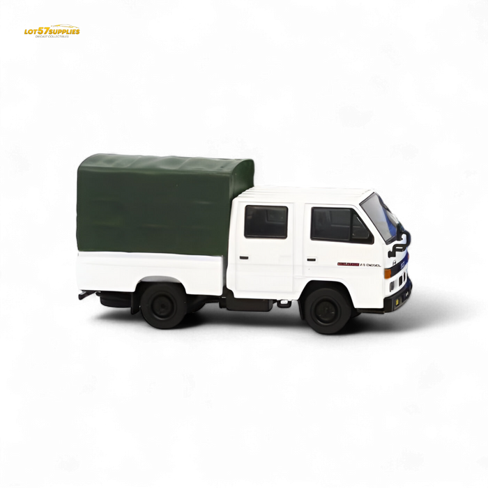 Model 1 Isuzu Covered Truck White 1:64 - for just $24.99! 