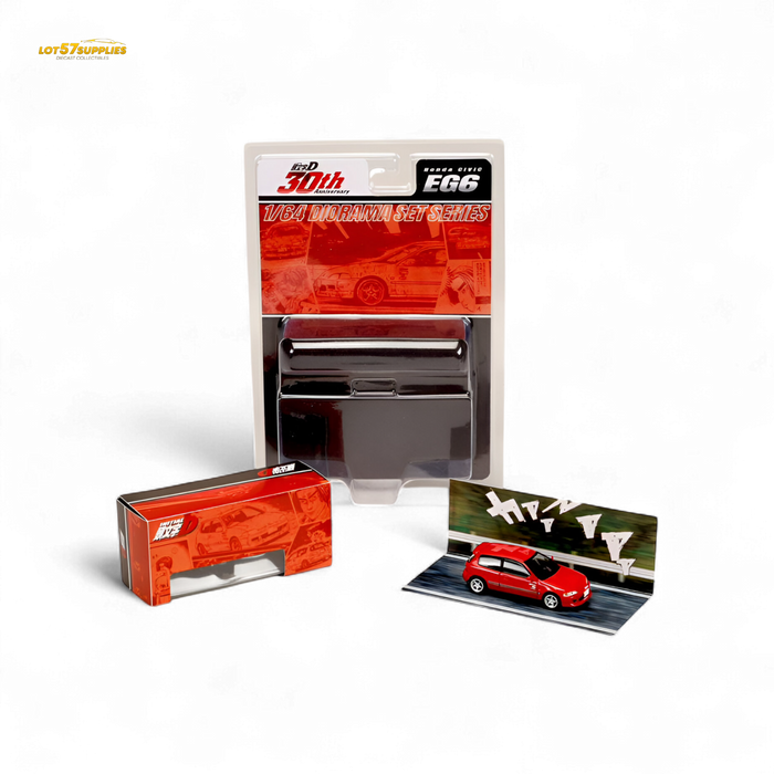 Hobby Japan Honda Civic EG6 Red 1:64 - for just $29.99! 