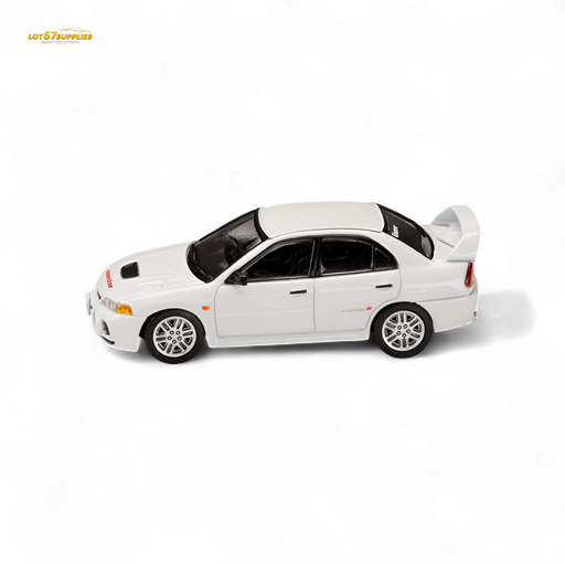 Hobby Japan Mitsubishi Lancer Evolution IV White 1:64 - for just $29.99! 