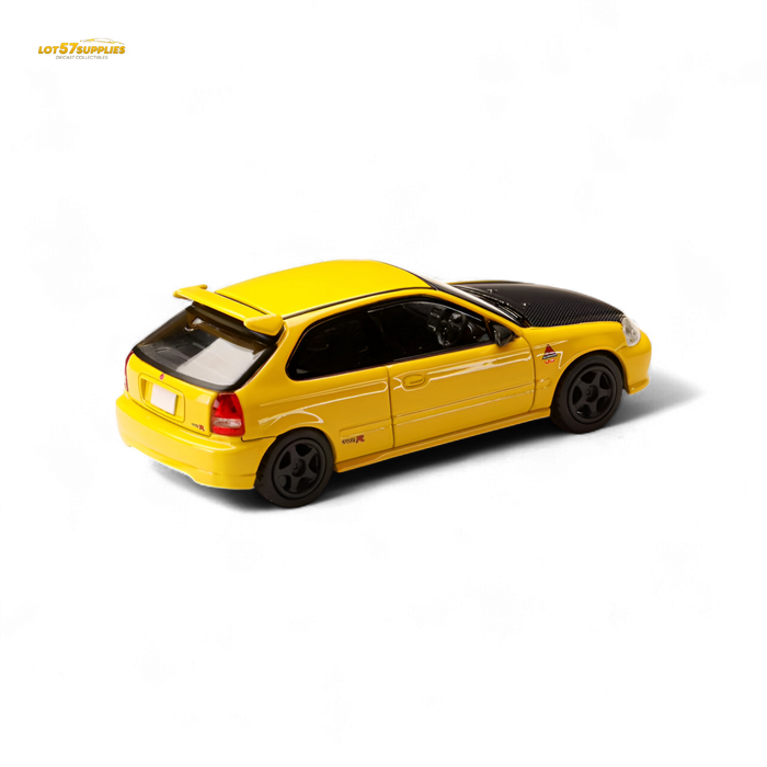Hobby Japan Honda Civic EK9 Yellow 1:64 - for just $29.99! 