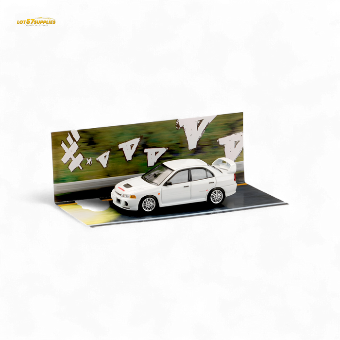 Hobby Japan Mitsubishi Lancer Evolution IV White 1:64 - for just $29.99! 