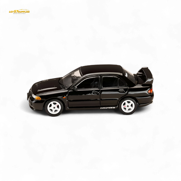 Hobby Japan Mitsubishi Lancer Evo III Black 1:64 - for just $29.99! 