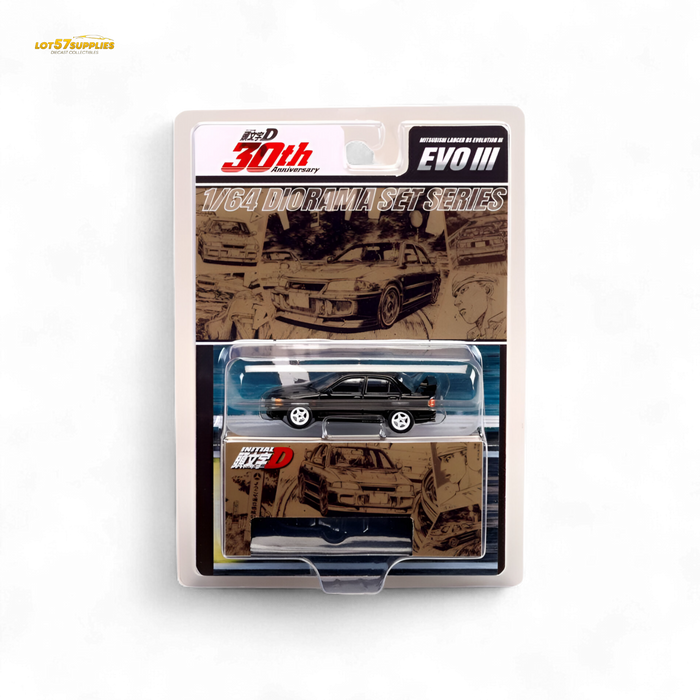Hobby Japan Mitsubishi Lancer Evo III Black 1:64 - for just $29.99! 