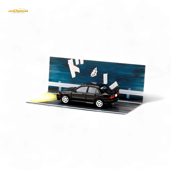 Hobby Japan Mitsubishi Lancer Evo III Black 1:64 - for just $29.99! 