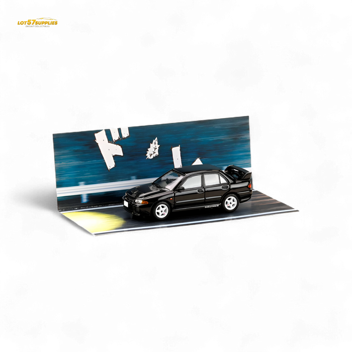 Hobby Japan Mitsubishi Lancer Evo III Black 1:64 - for just $29.99! 