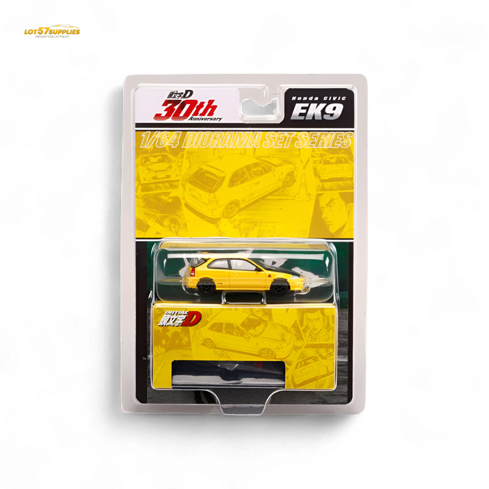 Hobby Japan Honda Civic EK9 Yellow 1:64 - for just $29.99! 