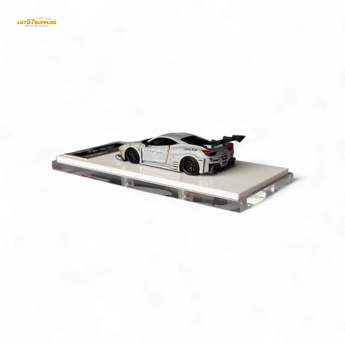 Flame LB458GT LB Wide-Body - Matte Grey 1:64 - for just $79.99! 
