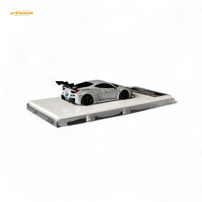 Flame LB458GT LB Wide-Body - Matte Grey 1:64 - for just $79.99! 
