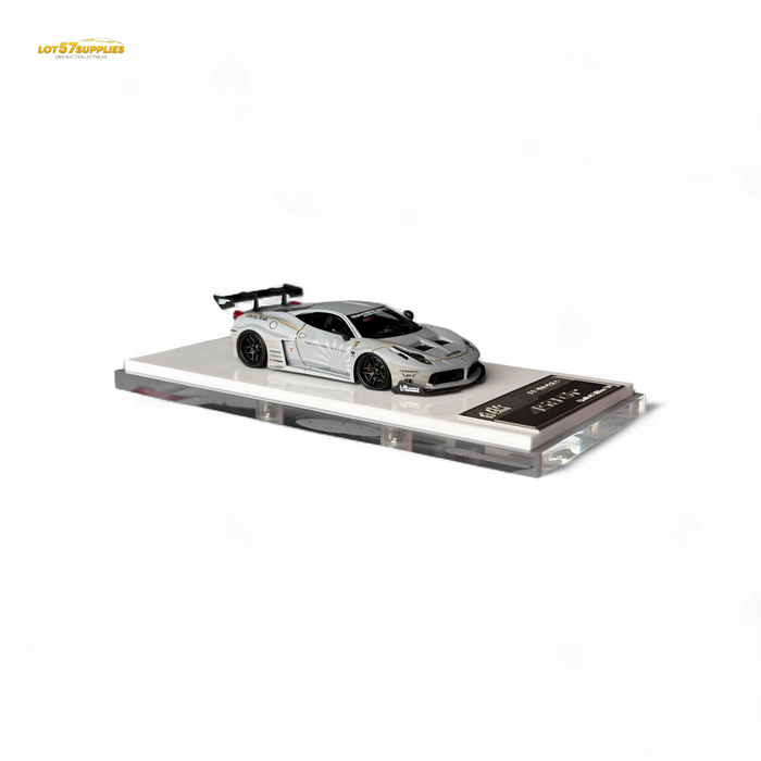 Flame LB458GT LB Wide-Body - Matte Grey 1:64 - for just $79.99! 