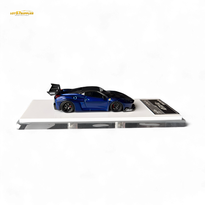 Flame Supercar LB458GT - Metallic Blue 1:64 Resin - for just $79.99! 