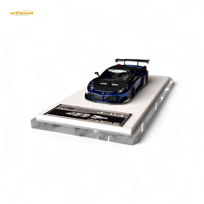 Flame Supercar LB458GT - Metallic Blue 1:64 Resin - for just $79.99! 