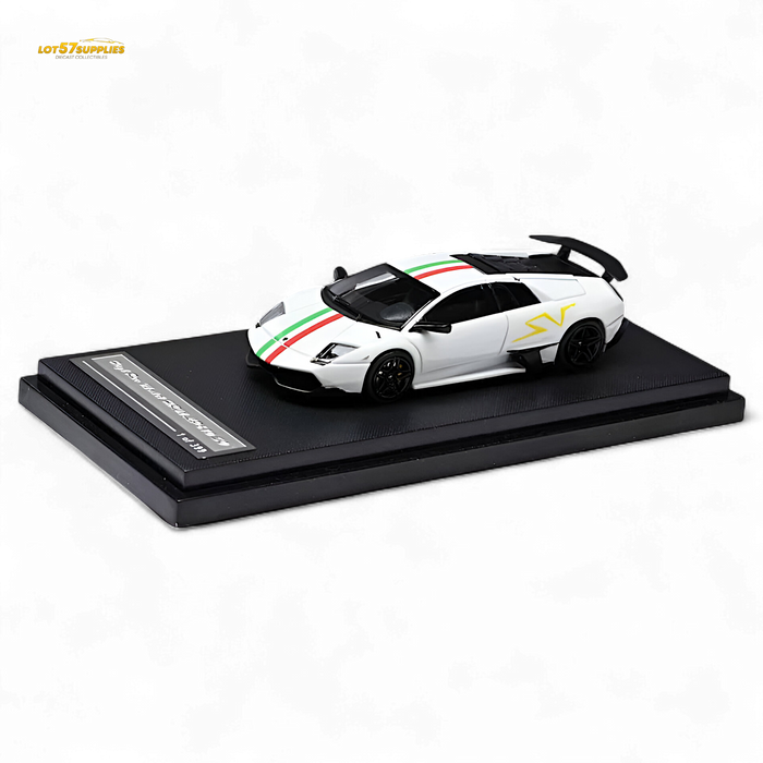 High Rev Model Lamborghini Murcielago LP670-4 SV White 1:64 - for just $34.99! 