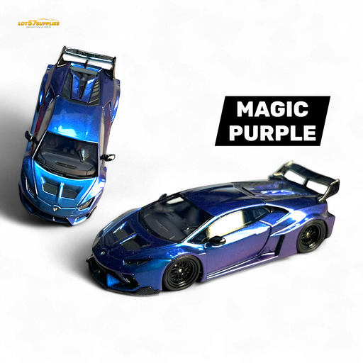 Flame Lamborghini Huracan GT LP610 Magic Purple 1:64 - for just $69.99! 