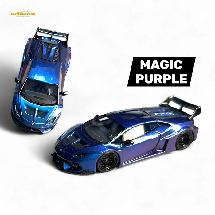 Flame Lamborghini Huracan GT LP610 Magic Purple 1:64 - for just $69.99! 