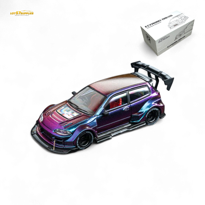DCM Kevmannz 1996 EG6 Hatchback Chameleon Short Spoiler 1:64 - for just $46.99! 