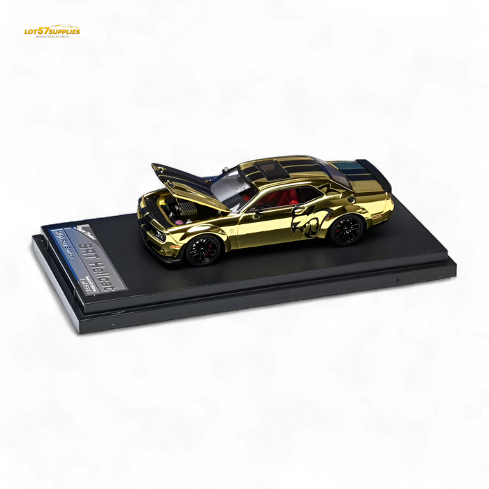 Stance Hunters Dodge Challenger SRT Hellcat Gold 1:64 - for just $39.99! 