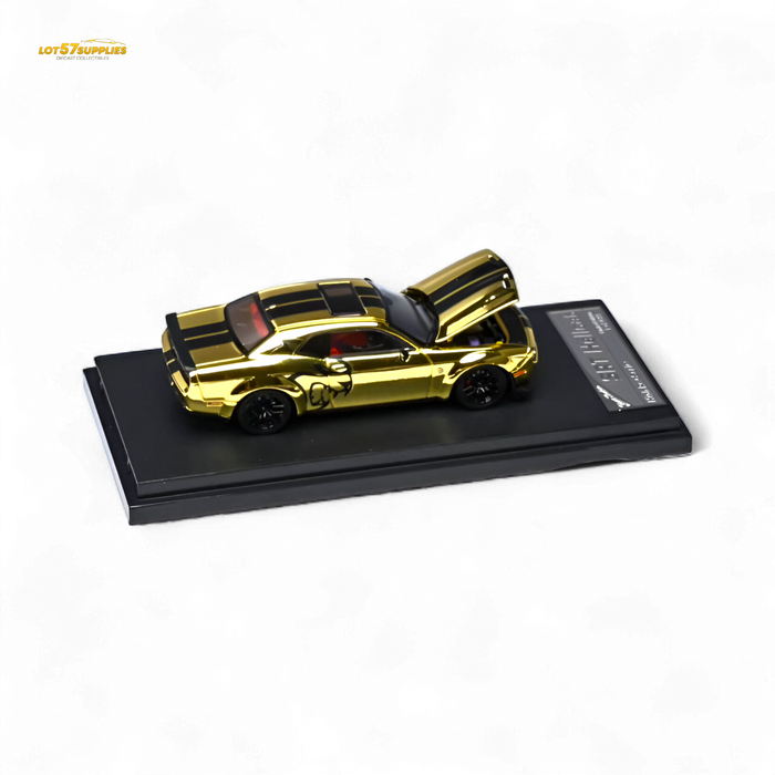 Stance Hunters Dodge Challenger SRT Hellcat Gold 1:64 - for just $39.99! 