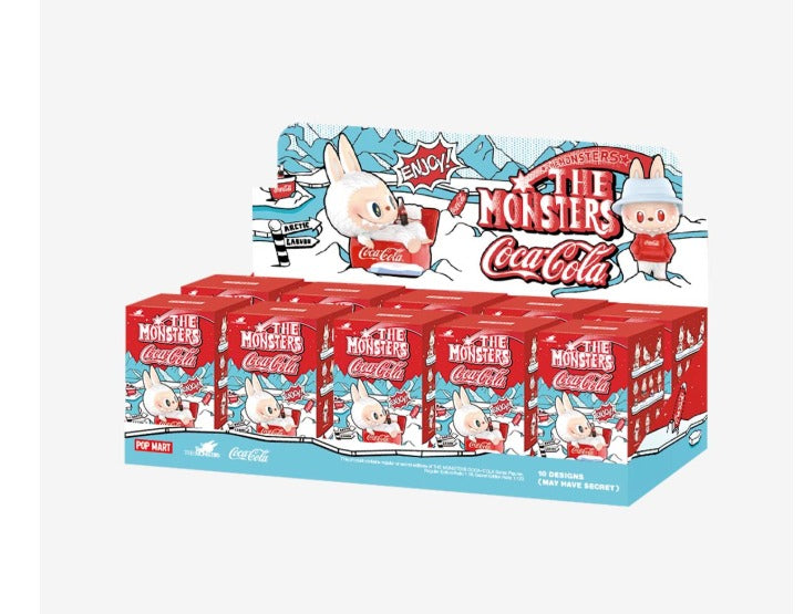 POPMart Labubu THE MONSTERS COCA-COLA Series Figures Blind Box (1 Blind Box) - for just $27.99! 