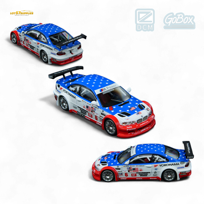 DCM & GOBOX BMW M3 GTR E46 Yokohama 6 1:64 - for just $36.99! 