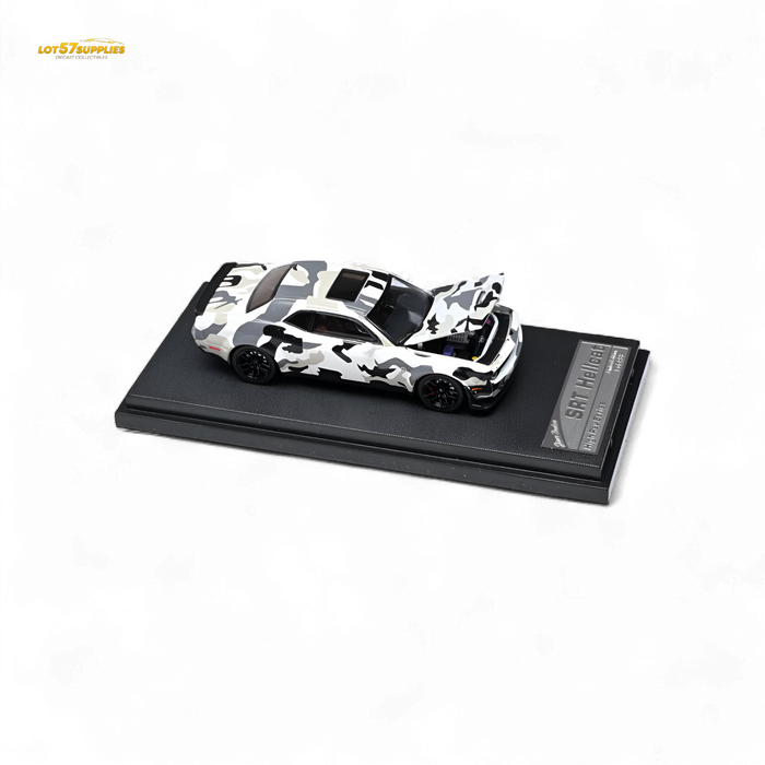 Stance Hunters Dodge Challenger SRT Hellcat Arctic Camo 1:64 - for just $39.99! 