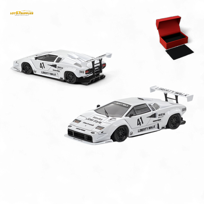 Vision64 Lamborghini Countach Luxury Version White 1:64 - for just $44.99! 