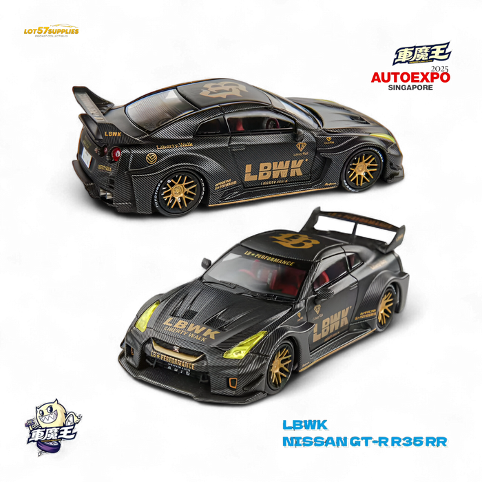 Demon King Auto LBWK GTR35 RR Singapore Exclusive 1:64 - for just $59.99! 