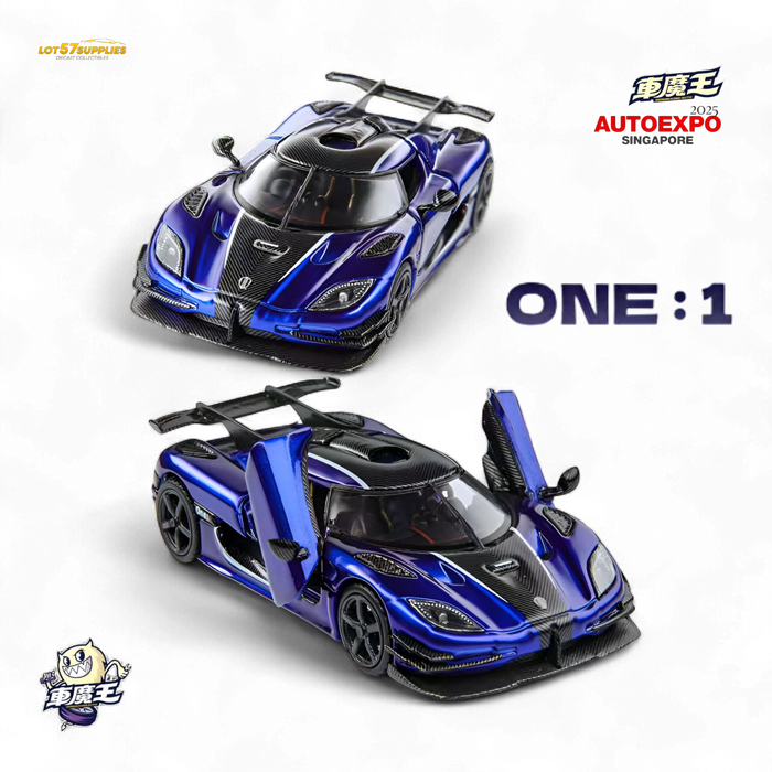 Demon King Agera ONE:1 Blue 1:64 - for just $74.99! 